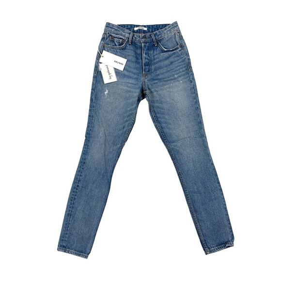 GRLFRND -The Karolina High Rise Skinny Leg Jeans - Picture 1 of 3